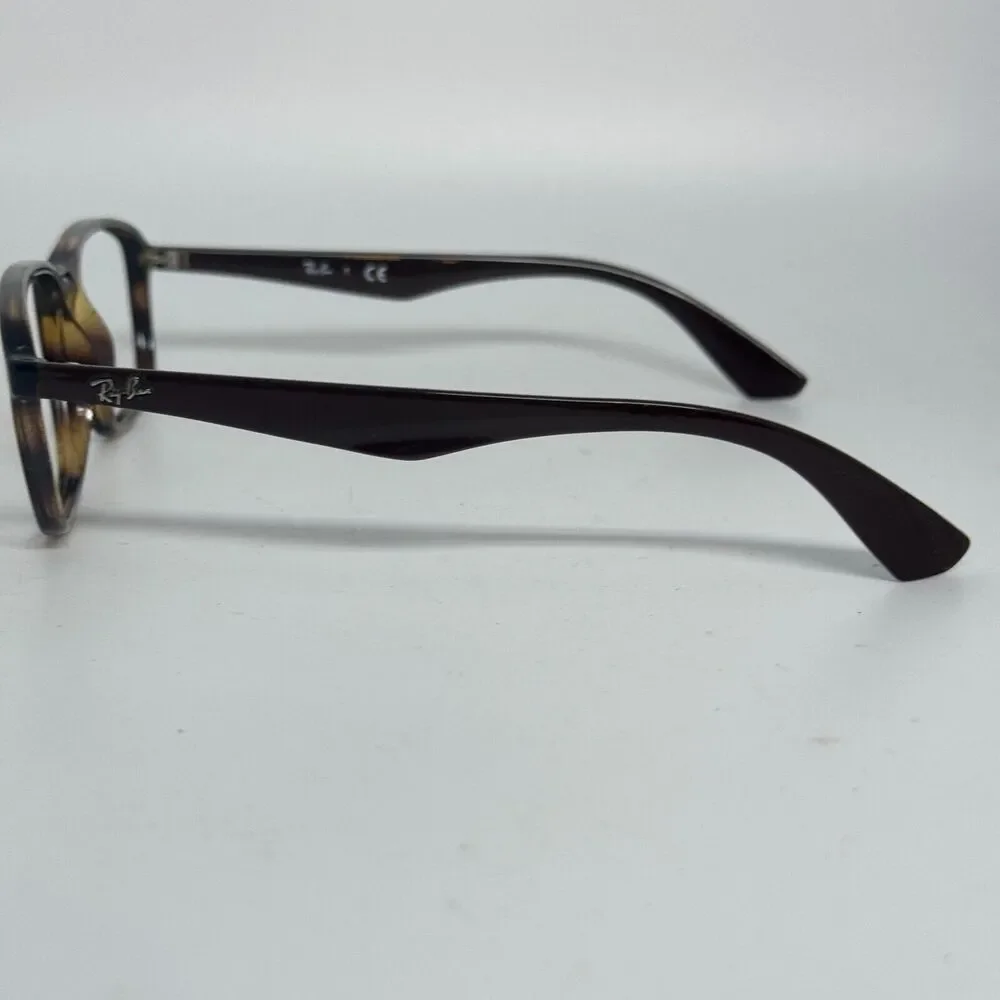 Ray-Ban Havana Brown Optical RB7084 5577 54-18-145 Eyeglasses Frames‎ H15646